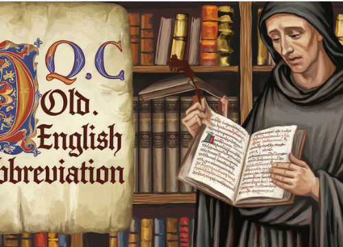 Q.D.C. Old English Abbreviation